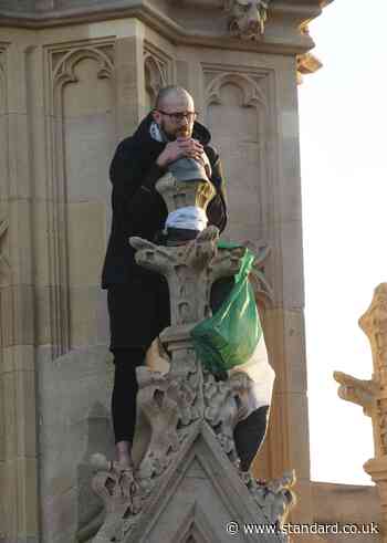 Pro-Palestine protester who caused 'serious disruption' after climbing Big Ben in stunt guilty
