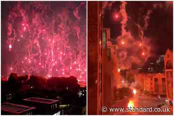 'Like fireballs from the sky': Mysterious red flares ignite houseboat fires and burn holes in London homes