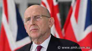 UK defence minister quits hours before meeting with Marles