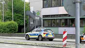 Großer Polizeieinsatz an Mittelschule in Göggingen