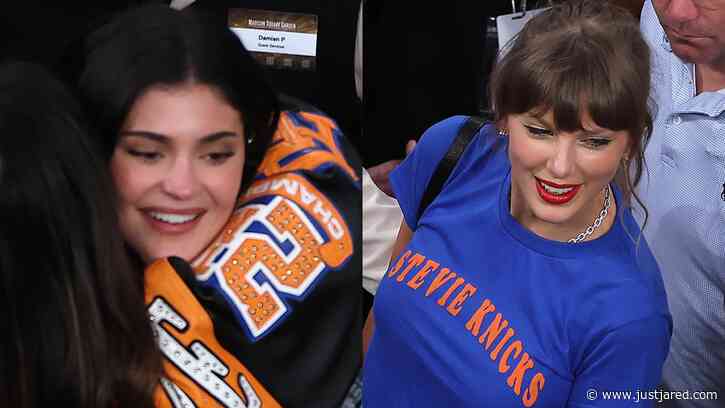 Taylor Swift-Kylie Jenner Hug Goes Viral After Knicks Win