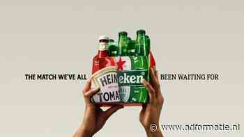 Heineken en Heinz stoppen bier en ketchup in een gezamenlijk sixpack