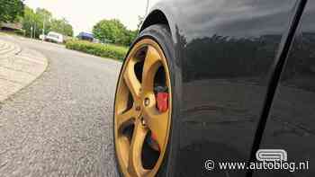 Vers rubber voor de Porsche 997 van Wouter