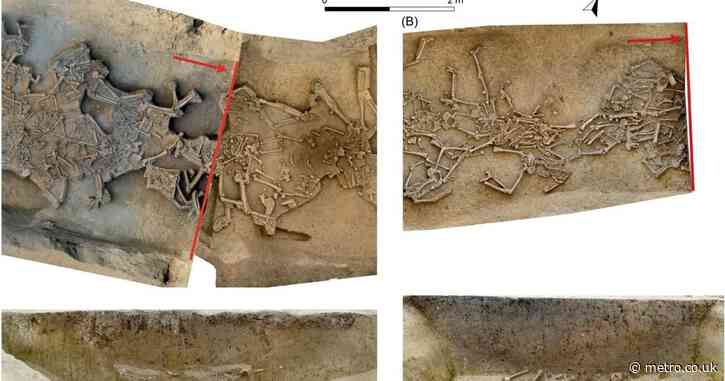 Dozens of human skeletons missing heads found in 7,000-year-old ‘zombie’ burials