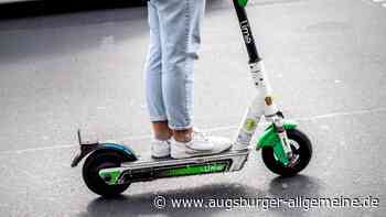 Unbekannte stehlen E-Scooter vor der Mittelschule in Babenhausen