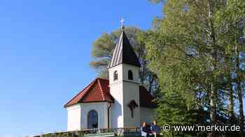 Diese Kapelle erinnert an die Zeit des Bergbaus in Gemeinde in Bayern