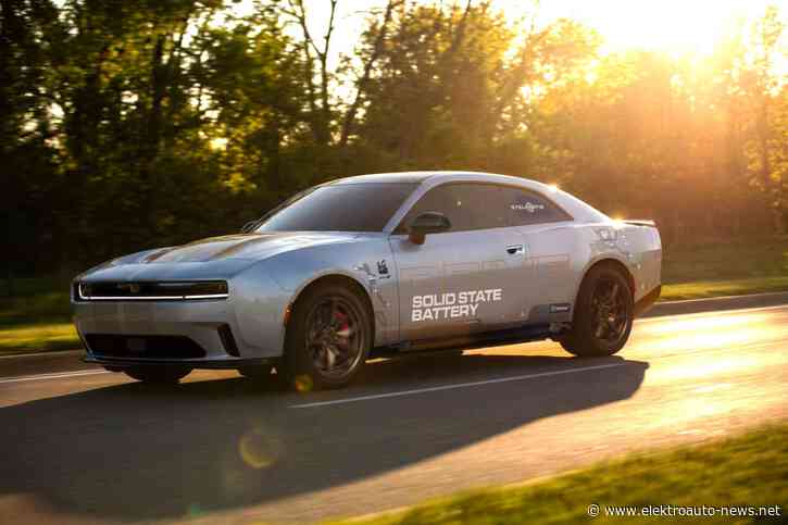 Stellantis testet Festkörperbatterie im Dodge Charger Daytona