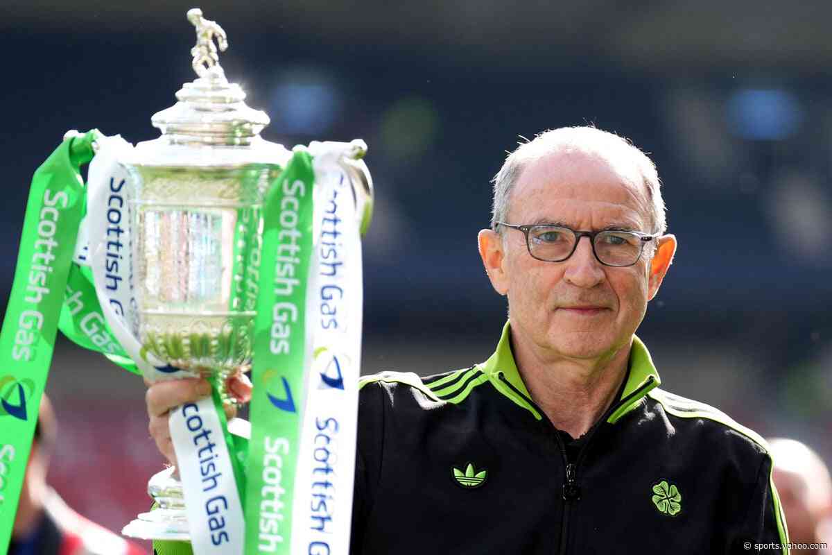 Martin O’Neill staying at Celtic as he signs new contract after league and cup double