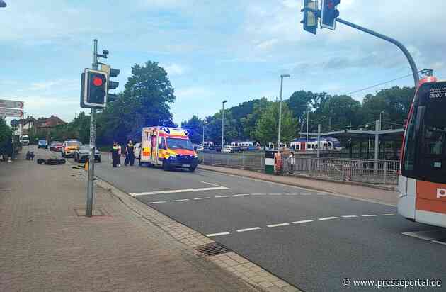 POL-NI: Rollerfahrerin wird bei Verkehrsunfall schwer verletzt