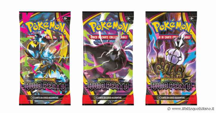 Pokémon Megaevoluzione – Buio Pesto, in anteprima alcune nuove carte della prossima espansione del gioco di carte Pokémon