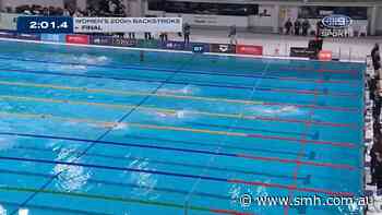 McKeown flirts with world record