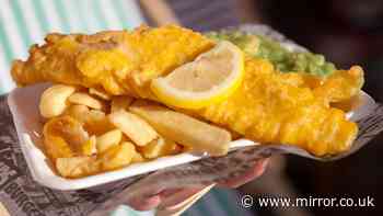 Man buys food at London's 'most expensive' fish and chip shop and price stuns him