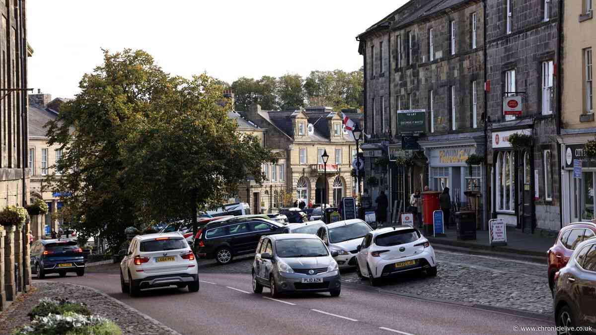 Police investigation launched after car driven at man and gun fired in Northumberland town