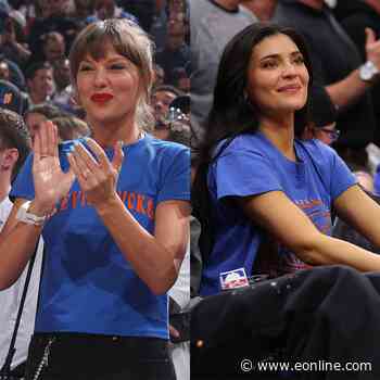 Taylor Swift, Kylie Jenner Hug at NBA Finals After Kim Kardashian Feud