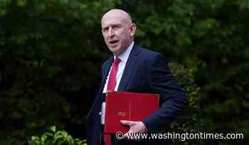U.K. defense secretary quits, says government isn't willing to spend enough on military