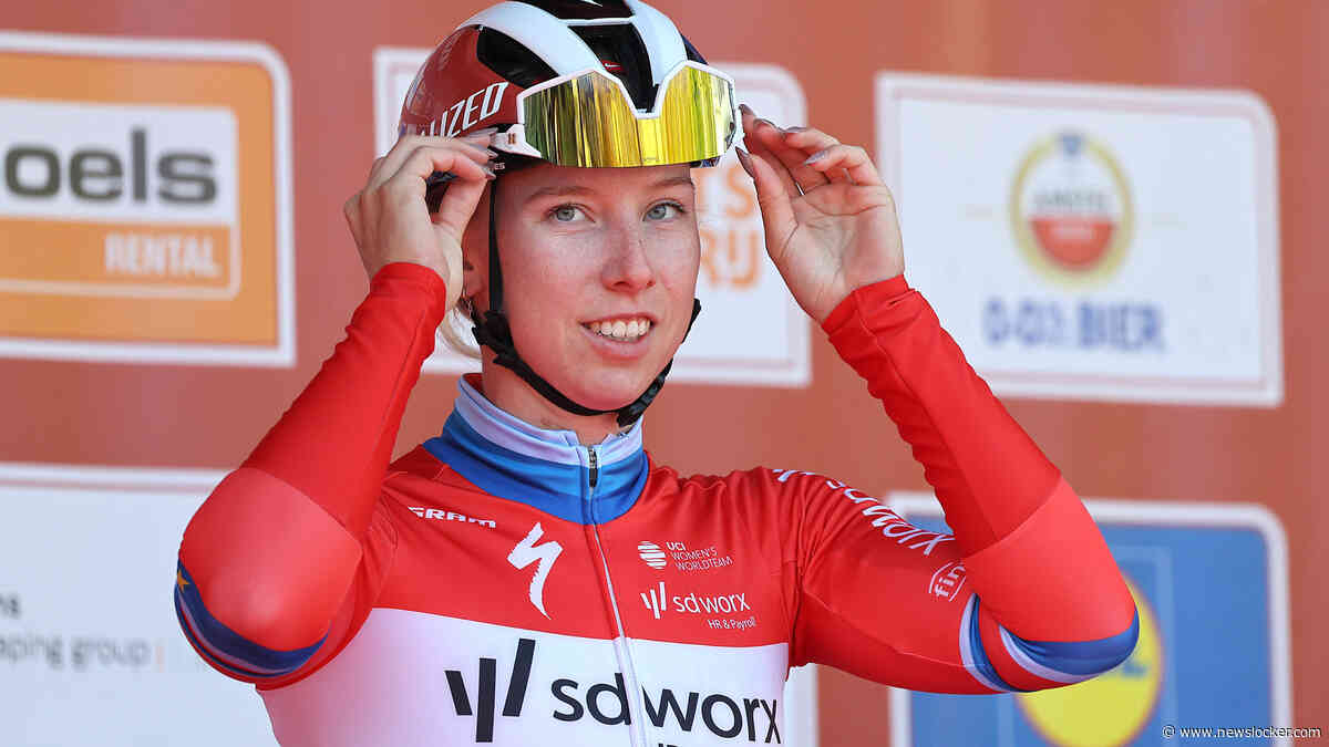 Lorena Wiebes keert na diskwalificatie in Giro getergd terug: ’Extra gemotiveerd om mezelf te bewijzen’