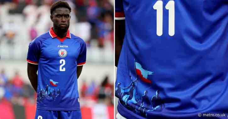 Fifa force Haiti to change World Cup shirts before Scotland clash