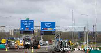 Streep door werkzaamheden A12: goed nieuws voor verkeer tussen Arnhem, Duitsland en de Achterhoek