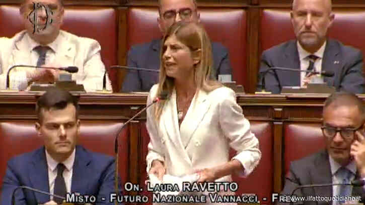 Laura Ravetto (Futuro Nazionale) contro Meloni: “Questo governo ha tradito la fiducia degli elettori, smentite voi stessi”