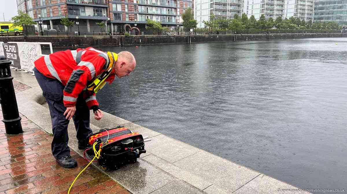 Salford firefighter designs lifesaving underwater drone as water warning issued for this weekend