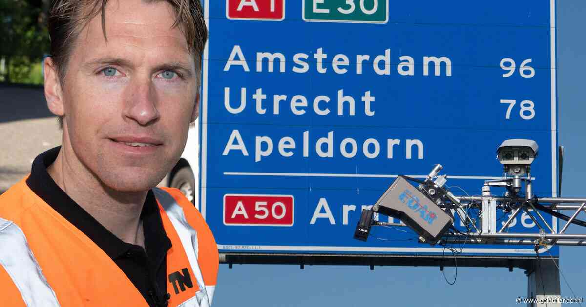 Nieuwe camera langs de A1 flitst niet, maar snuffelt aan uitlaatgassen: dit is hoe het werkt