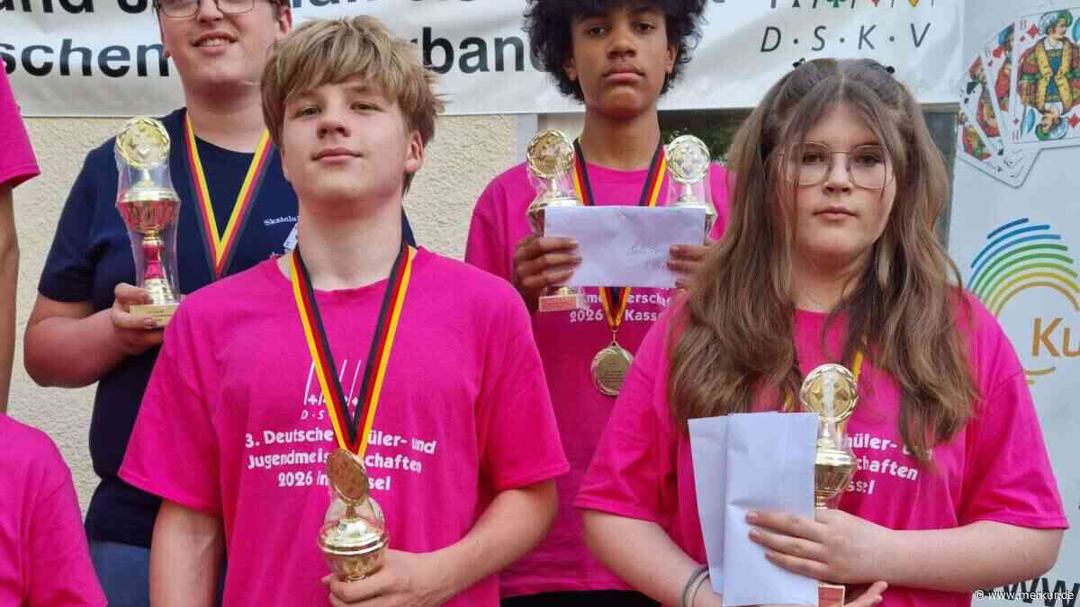 Oskar Hartmann holt Deutschen Schülermeister-Titel im Skat