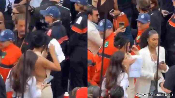 Kim Kardashian ruba l’asciugamano a Kimi Antonelli dopo la vittoria al GP di Monaco (e lui lo cerca ancora) – Video