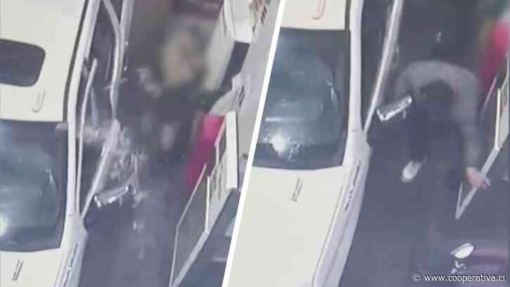 Mujer frustró robo de su camioneta al rociar bencina a delincuente: "Te voy a prender fuego"