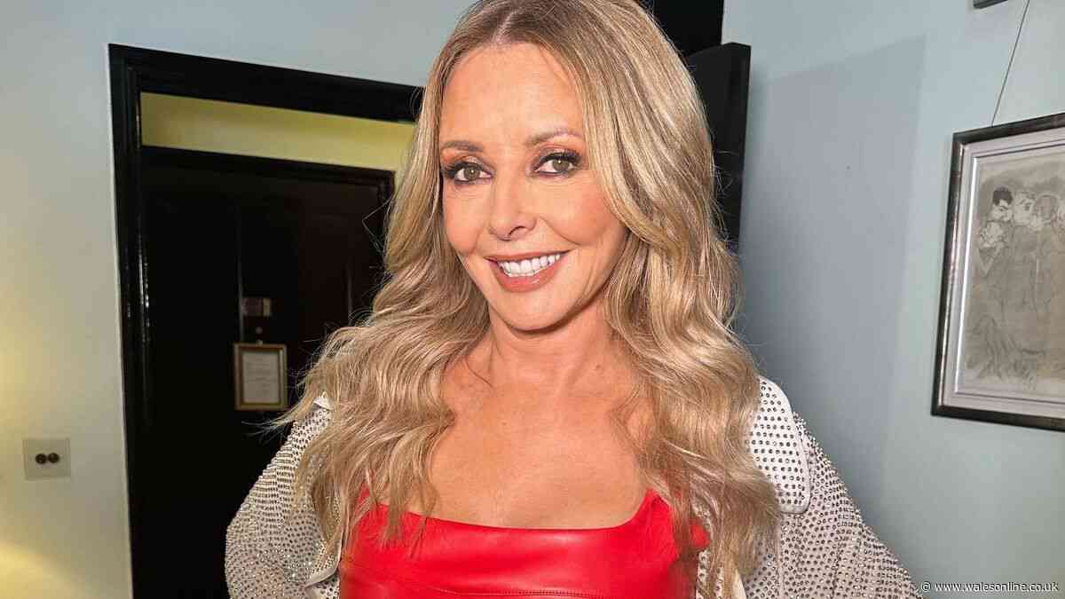 Carol Vorderman admits only knowing husband for 14 weeks before 'rebound' marriage