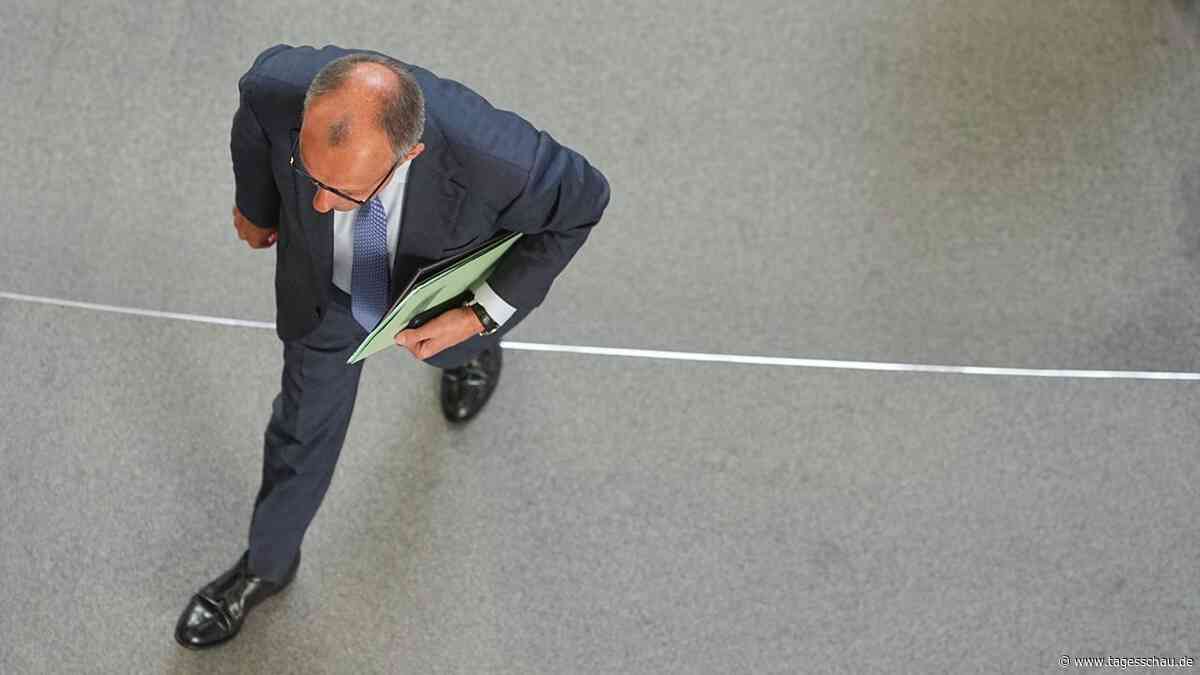 Regierungserklärung: Der Kanzler versucht sich als Mutmacher