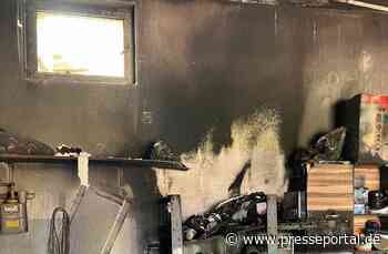 FW-WAF: Feuer in KFZ Werkstatt