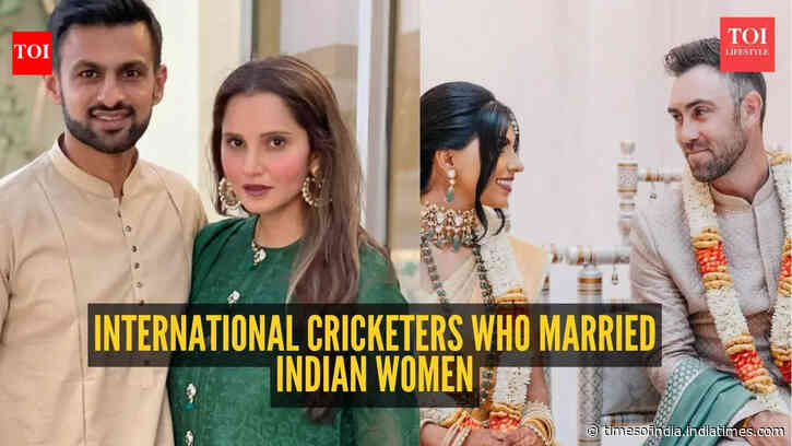 Shoaib Malik to Glenn Maxwell: 7 international cricketers who married Indian women