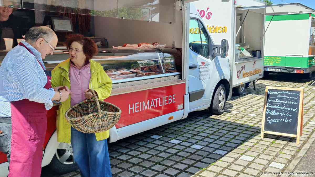 Der Wochenmarkt in Geltendorf ist umgezogen