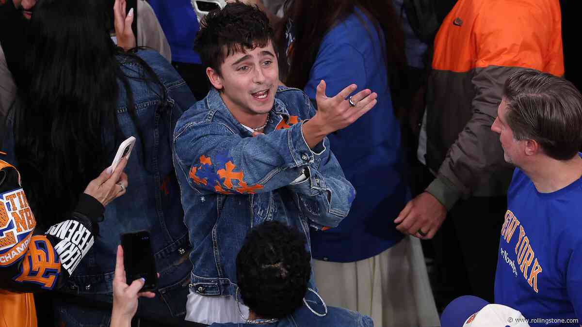 Timothee Chalamet, Taylor Swift, More Celebs Absolutely Lose Their Minds Over Historic Knicks Win