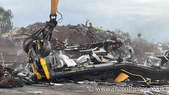 What's happening to all the old Tyne and Wear Metro trains after they are retired?