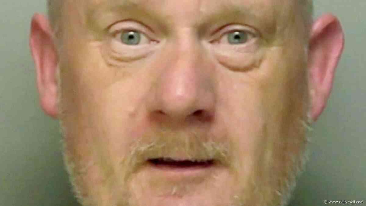 Moment 'dangerous' man runs over woman he was 'obsessed with' before attacking her with baseball bat he'd bought the day before