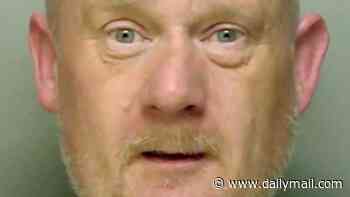 Moment 'dangerous' man runs over woman he was 'obsessed with' before attacking her with baseball bat he'd bought the day before