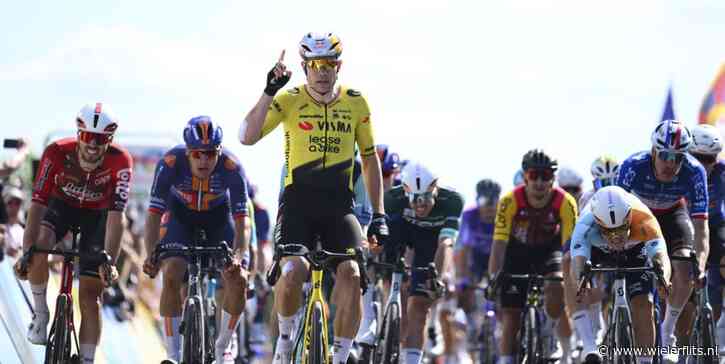 Wout van Aert wint na moeizaam begin in Tour Auvergne: “Ook vandaag was het mentaal moeilijk”