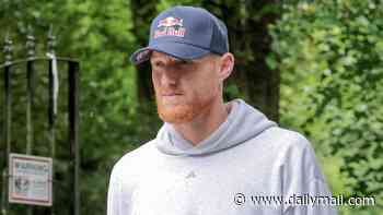 Ben Stokes pictured for the first time since infamous night out in Chelsea that saw him dropped as captain... as it emerges England chiefs  are considering a total booze ban