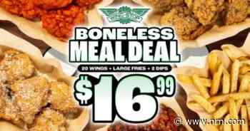 Wingstop brings back its Boneless Meal Deal