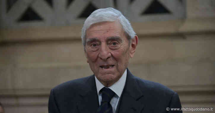 Morto a novant’anni il giurista Natalino Irti: avvocato e accademico, è stato maestro del diritto civile