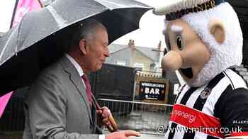 King Charles beams as he meets football mascot before World Cup finally starts