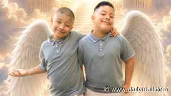 Twin brothers, 10, were executed by their father in murder-suicide during family birthday celebration... as it's revealed dad tried to kill their mother but MISSED