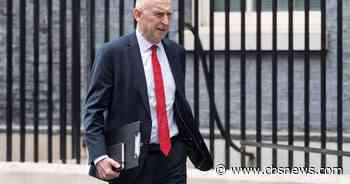 U.K. defense chief resigns, says military funding plan "falls well short"