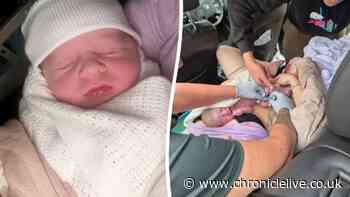 County Durham mum gives birth on car backseat at Esso petrol station while rushing to hospital