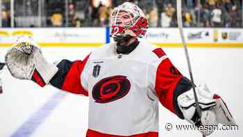 Hurricanes goalie Bussi likely starter for Game 5