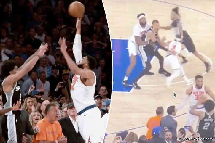 Karl-Anthony Towns quietly saved Knicks on final play after epic Game 4 rally