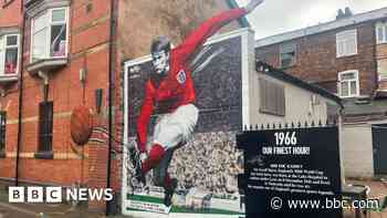 Home town mural for World Cup hero Sir Geoff Hurst