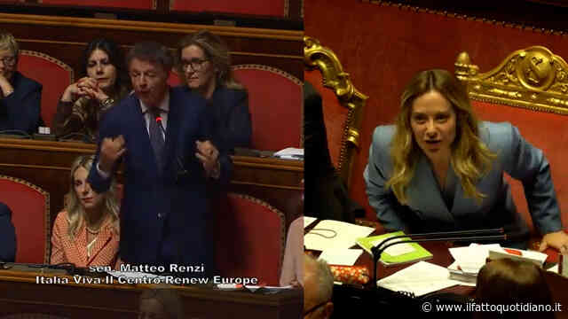 Renzi scatenato contro Meloni: “Lei è diventata lady tax. Sotto ai suoi video va messa la scritta ‘contiene fake news'”