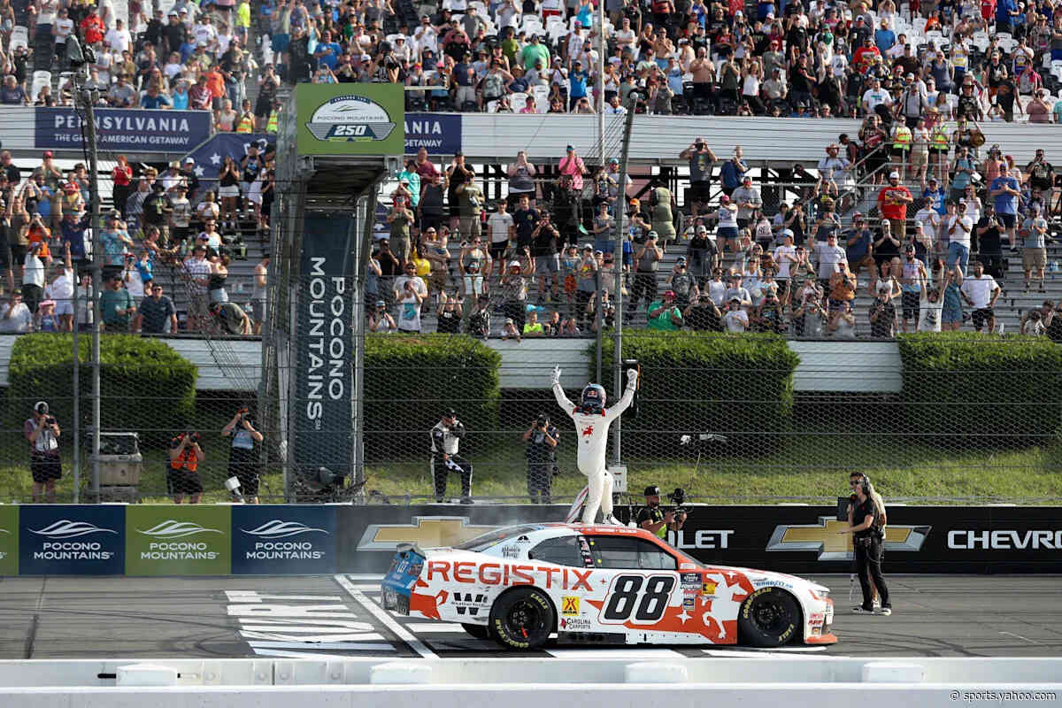 NASCAR entry list for O'Reilly Series race at Pocono in June 2026